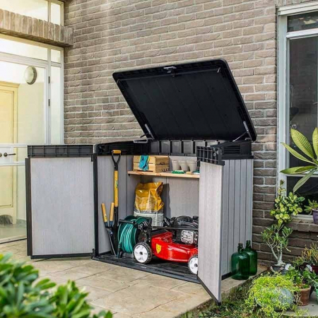 Lada depozitare brownish grey Keter Elite 1150 L [4]