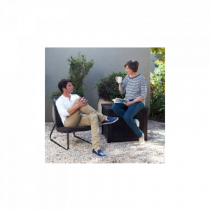 Cutie pentru depozitare tip scaun, gri, 208 L, Keter Cube [3]