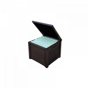 Cutie pentru depozitare tip scaun, gri, 208 L, Keter Cube [4]