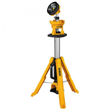 Scule si dispozitive de lucru - Lampa LED cu stativ DeWalt 18V fara acumulator - DCL079