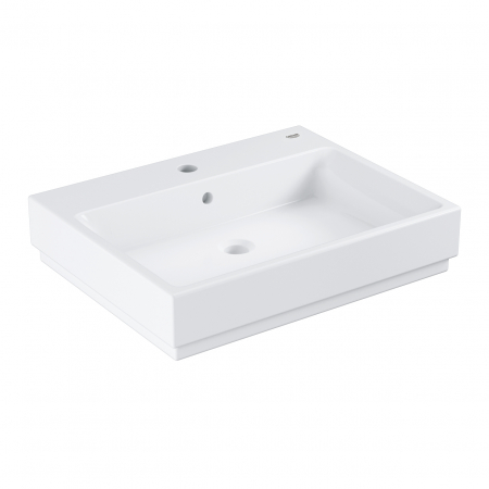 Lavoare si accesorii - Lavoar cu montaj pe blat 600 x 490 mm Grohe Cube Ceramic