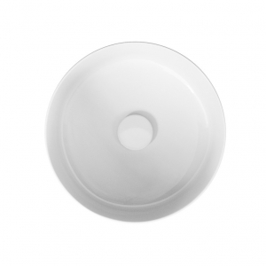 Lavoar rotund pentru blat, A=38 x H=13.5 x L=38 cm., Cersanit Crea 38 [1]