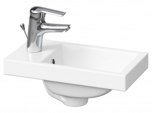 Lavoare si accesorii - Lavoar ceramic, A=22 x H= 14.5 x L=40 cm., Cersanit Como 40