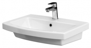 Lavoare si accesorii - Lavoar pentru mobilier, A=43 x L=50 cm., Cersanit Easy 50