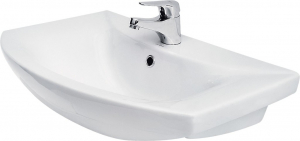 Lavoare si accesorii - Lavoar pentru mobilier, A=46.5 x H=18.5 x L=64.5 cm., Cersanit Omega 65