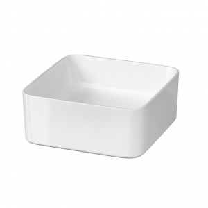 Lavoare si accesorii - Lavoar patrat pentru blat, A=35 x H=13.5 x L=35 cm., Cersanit Crea 35
