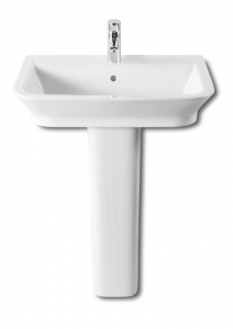 Lavoar suspendat din portelan, 600 x 470 x 140 mm., Roca The Gap Original [2]