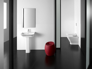 Lavoar suspendat din portelan, 600 x 470 x 140 mm., Roca The Gap Original [4]