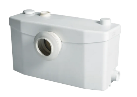 Pompe evacuare ape reziduale - Macerator - sistem de tocare si pompare ape uzate SFA model SANIPLUS Silence 400W, 5m vertical / 100 m orizontal