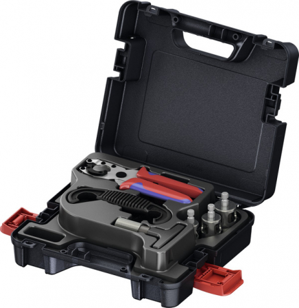 Truse de scule - Trusa TECElogo-Push completa pentru calibrare /dezasamblare fitinguri Ø16 - Ø25mm