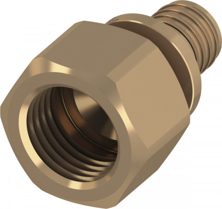 Fitinguri din bronz - Racord TECEflex din bronz Ø 16 x 1/2" FI