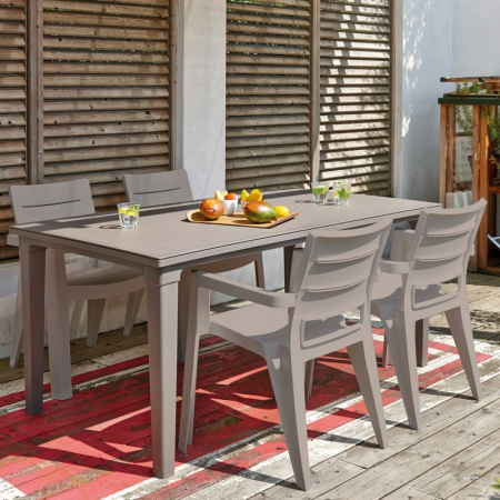 Masa de gradina, cappuccino, Keter Futura [1]