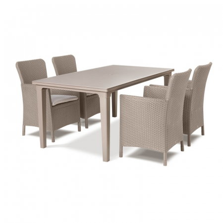 Masa de gradina, cappuccino, Keter Futura [4]