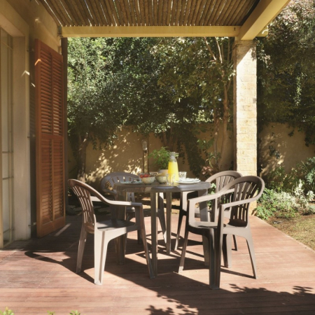 Masa de gradina, cappuccino, Keter Lisa [1]