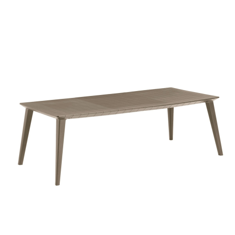 Casa si gradina - Masuta de gradina material plastic Keter forma dreptunghiulara culoare cappuccino Lima 8-12 persoane dimensiune 240 cm