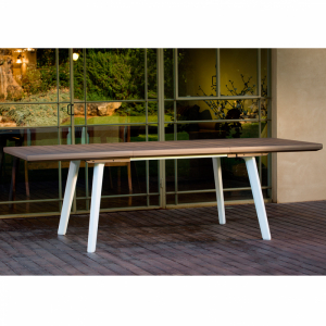 Masa pentru gradina, extensibila, cappucino, Keter Harmony [1]