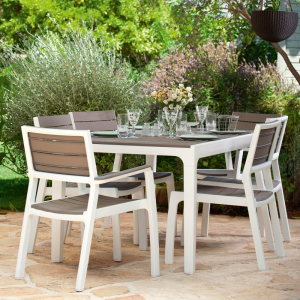 Masa pentru gradina, cappucino, Keter Harmony [2]