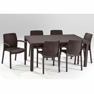 Masa pentru gradina, maro, Keter Melody [7]