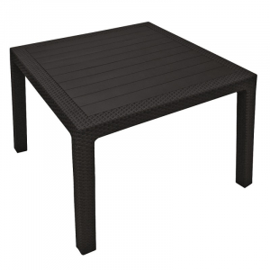 Mobilier de gradina - Masa pentru gradina, grafit, Keter Melody Quartet (RESIGILATA)