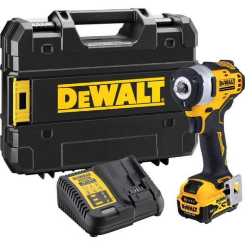 Scule si dispozitive de lucru - Masina de insurubat cu impact DeWALT DCF903P1 cu acumulator 12 V 5.0AH 339 Nm 2850 rpm
