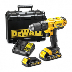 Masina de gaurit si insurubat cu percutie DeWalt cu 2 acumulatori 18V 1.3Ah - DCD776C2 [1]