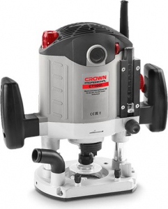 Dispozitive pentru prelucrarea lemnului - Masina de frezat profesionala 2100W, 12mm, 23000rpm Crown