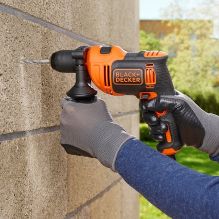 Masina De Gaurit Black+Decker BEH710K Percutie Mecanica 710W [4]