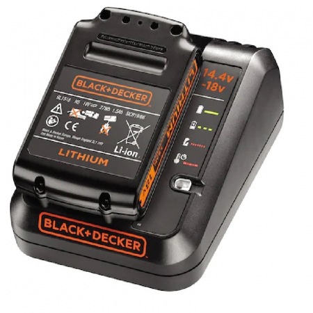 Masini de gaurit si insurubat - Set Acumulator+Statie Black+Decker BDC1A15 Li-Ion 18V 1.5Ah