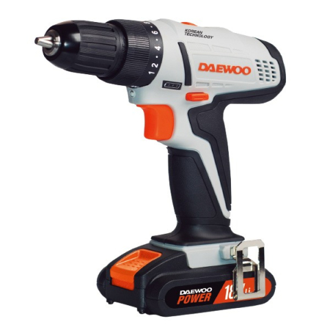Scule si dispozitive de lucru - Masina de gaurit cu impact Daewoo DALD180Q cu acumulator 18 V 36 Nm 0 - 400 / 1500 rpm