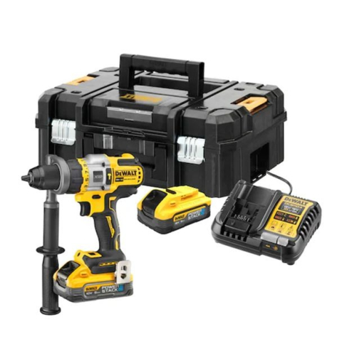 Scule si dispozitive de lucru - Masina de insurubat si gaurit cu percutie DeWALT DCD999H2T cu acumulator 18 V 67 Nm 2000 rpm