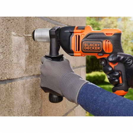 Masina de Gaurit Black+Decker BEH850K cu percutie 850W + Kitbox [3]