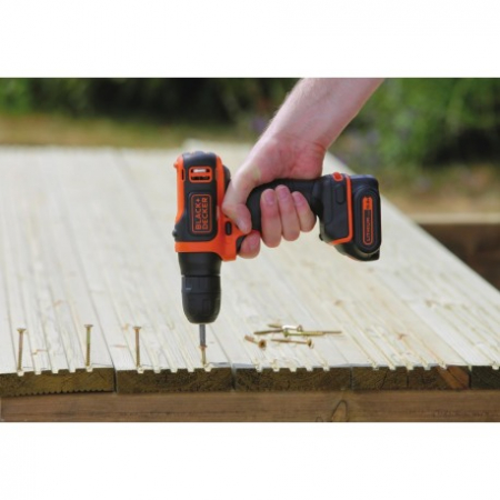 Masina de insurubat Black+Decker BDCD12K 10.8V Li-Ion compacta [3]
