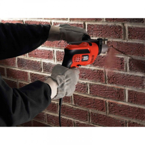 Masina de gaurit si insurubat cu percutie Black+Decker 710W + valiza - KR714CRESK [2]