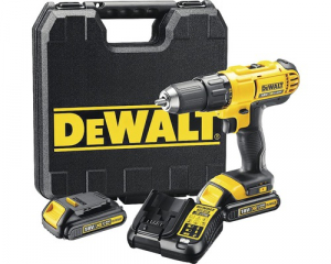 Masina de gaurit si insurubat DeWalt cu 2 acumulatori Li-ion 18V 1.3Ah - DCD771C2 [1]