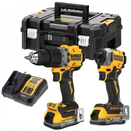 Scule si dispozitive de lucru - Set DCD805 si DCF850 Powerstack TSTAK II - DeWalt