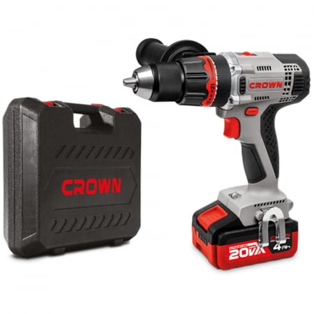 Masini de gaurit si insurubat - Masina de insurubat CROWN CT21076HMX-4 cu acumulator 20V