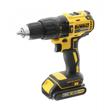 Scule si dispozitive de lucru - Masina de gaurit si insurubat DeWALT DCD778S2T cu percutie motor Brushless 18V Li-Ion 1.5 Ah