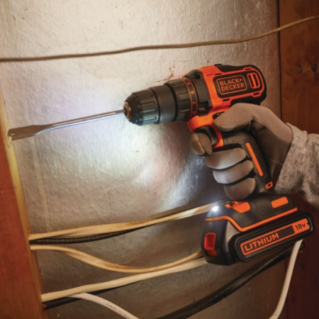 Masina de gaurit si insurubat Black+Decker BDCDD186 [2]