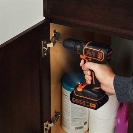 ﻿Masina De Gaurit Si Insurubat Black+Decker BDCDC18BAFC 18V 1.5 Ah + Valiza Transport [3]