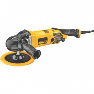 Scule si echipamente pentru constructii - Masina de polisat 1250W, 230mm, 0-600/3500rpm DeWalt - DWP849X
