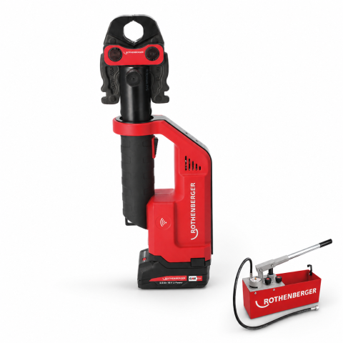 Dispozitive pentru tevi - Masina de presare Rothenberger Romax Compact III Set TH 16-20-26