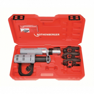 Scule si echipamente pentru constructii - Masina electrohidraulica pentru sertizare fitinguri Rothenberger ROMAX AC ECO Set M 15 - 22 - 28 mm