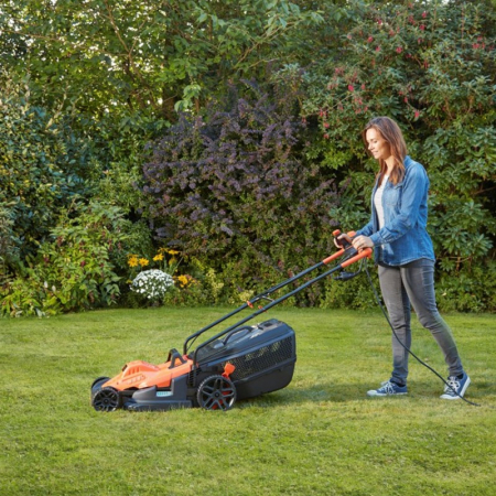 Masina Electrica de Tuns Gazon Black+Decker BEMW471BH 1600 W 38 cm [2]