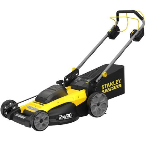 Casa si gradina - Masina De Tuns Iarba Stanley Fatmax SFMCMWS251B 5 niveluri de taiere pe inaltime Sac colector Naked