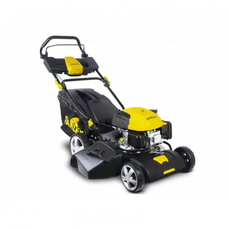 Scule si unelte pentru gradina - Masina de tuns iarba Stanley pe benzina 139cm³ 2100W - SLM-139-460 - IMPINGERE MANUALA