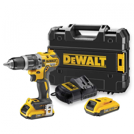 Masini de gaurit si insurubat - Masina gaurit si insurubat DeWALT DCD796D2 acumulatori 18V XR Li-Ion 2Ah Brushless