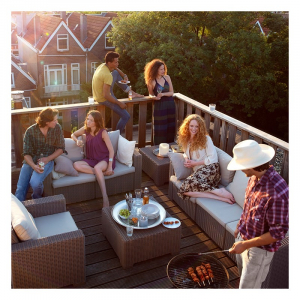 Masuta pentru gradina, maro, Keter California [4]