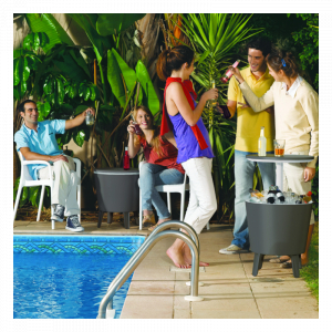 Mini bar pentru gradina, gri, Keter Cool Bar [2]