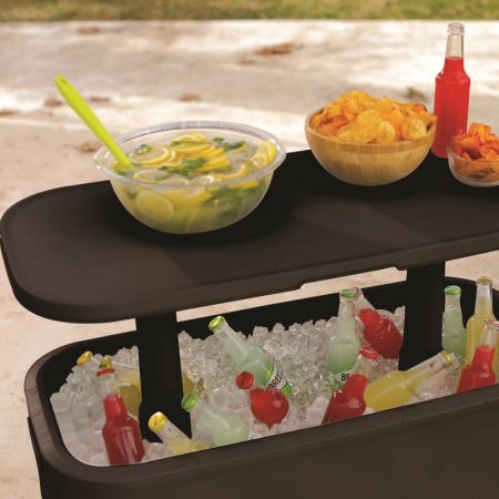 Mini bar pentru gradina, maro, Keter Breeze Cool Bar [4]