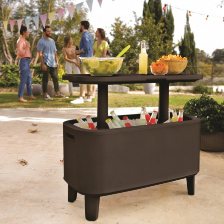 Mini bar pentru gradina, maro, Keter Breeze Cool Bar [2]